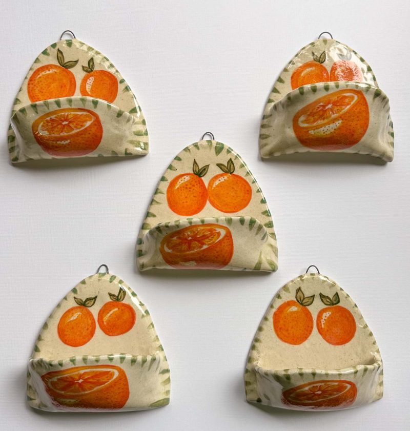 Orange Citrus Wall Pocket - Image 3