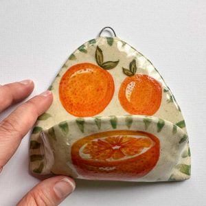 Orange Citrus Wall Pocket - Image 4