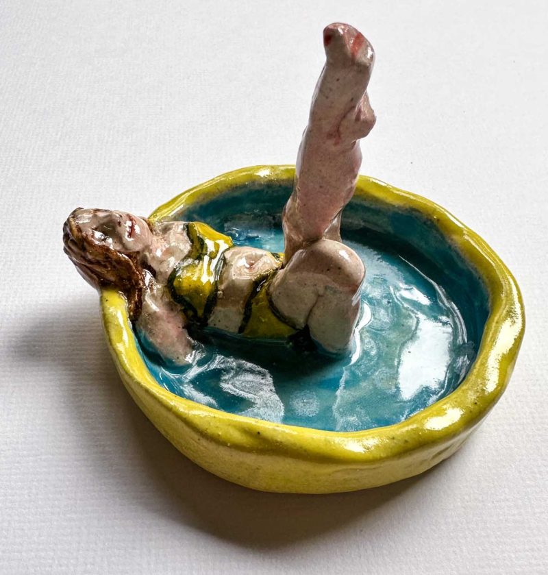 Swimming Lady Ring Dish - Image 4