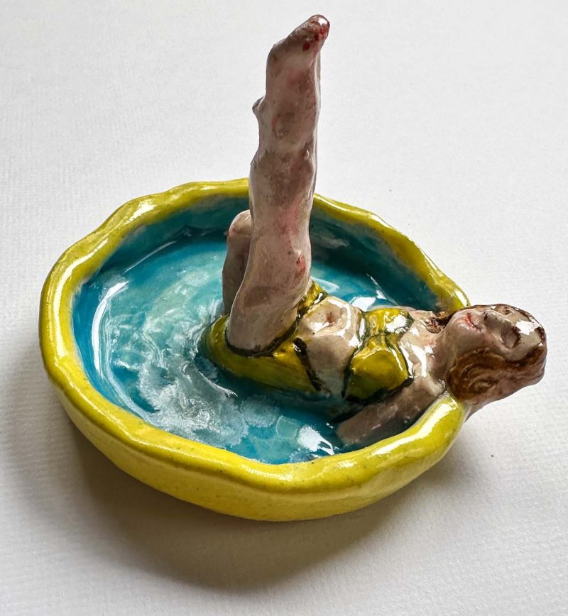 Swimming Lady Ring Dish - Image 3