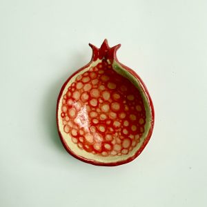 Open Pomegranate Dish