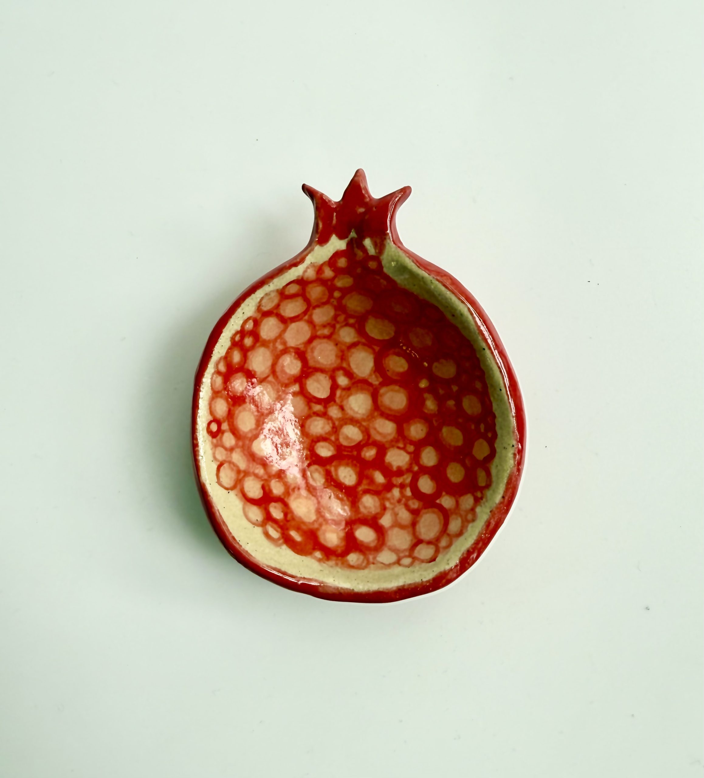 Open Pomegranate Dish