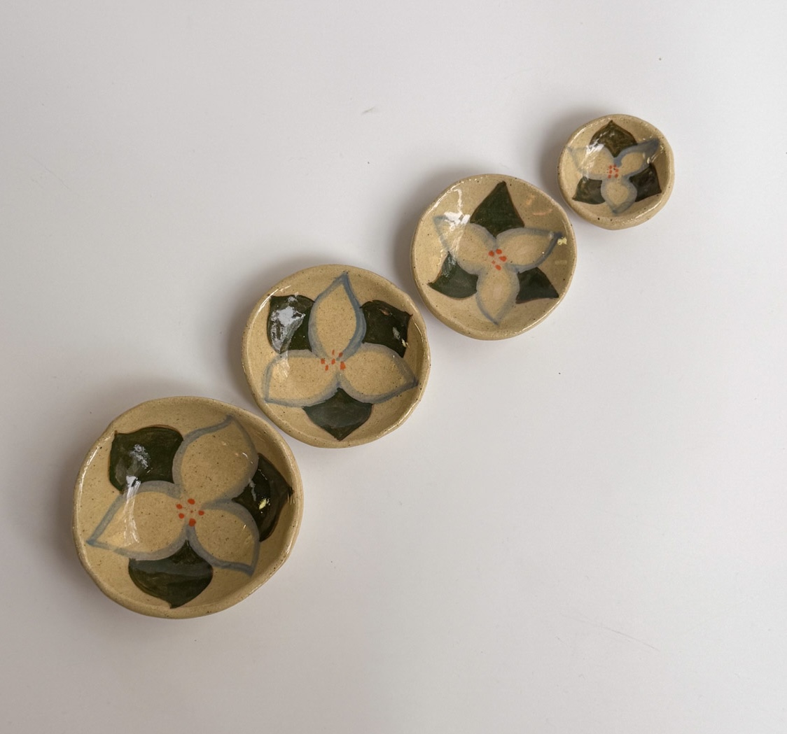 Trillium Mini Dish Set of 4 - Image 2