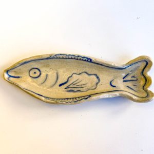 Fishy Dishy Blue & White