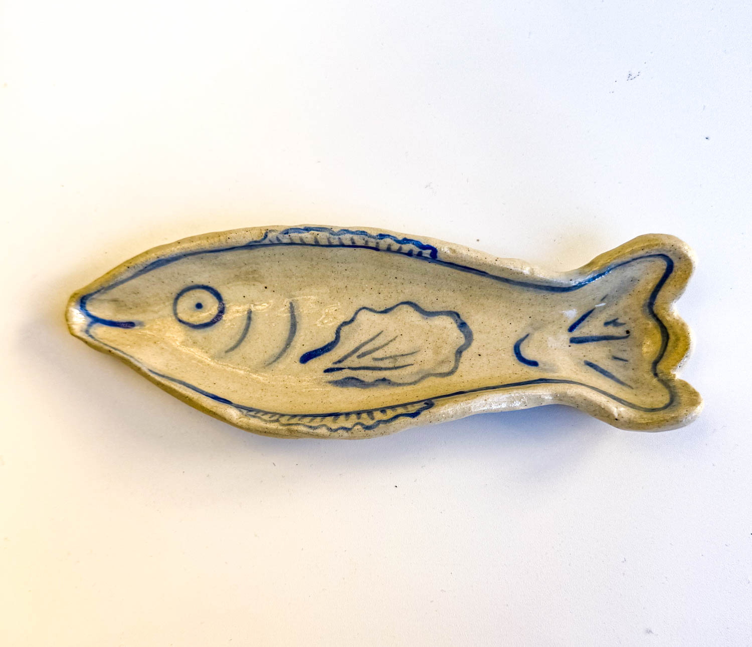 Fishy Dishy Blue & White